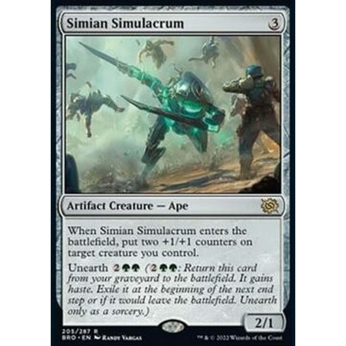 Simian Simulacrum - Simulacro Primate - [BRO] [NM]