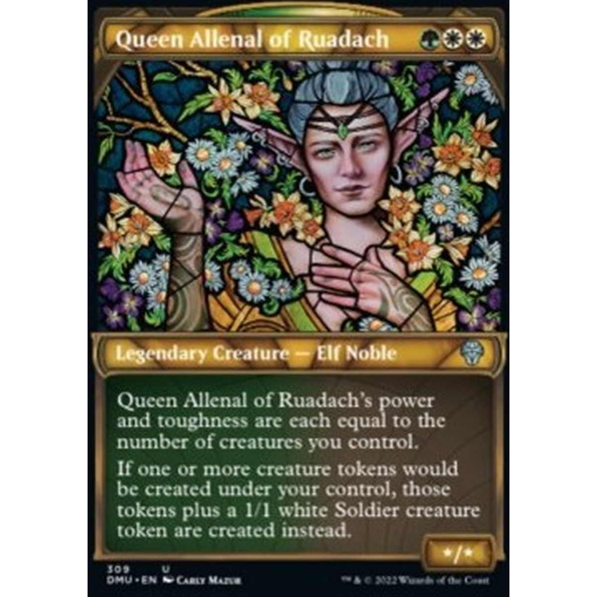 Queen Allenal of Ruadach (V.1) - Queen Allenal of Ruadach (V.1) - [XDMU] [NM] [Foil]