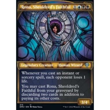 Rona, Sheoldred's Faithful (V.1) - Rona, Fedele di Sheoldred (V.1) - [XDMU] [NM] [Foil]
