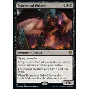 Tyrannical Pitlord (V.1) - Signore dell'Abisso Tirannico (V.1) - [XDMU] [NM] [Foil]
