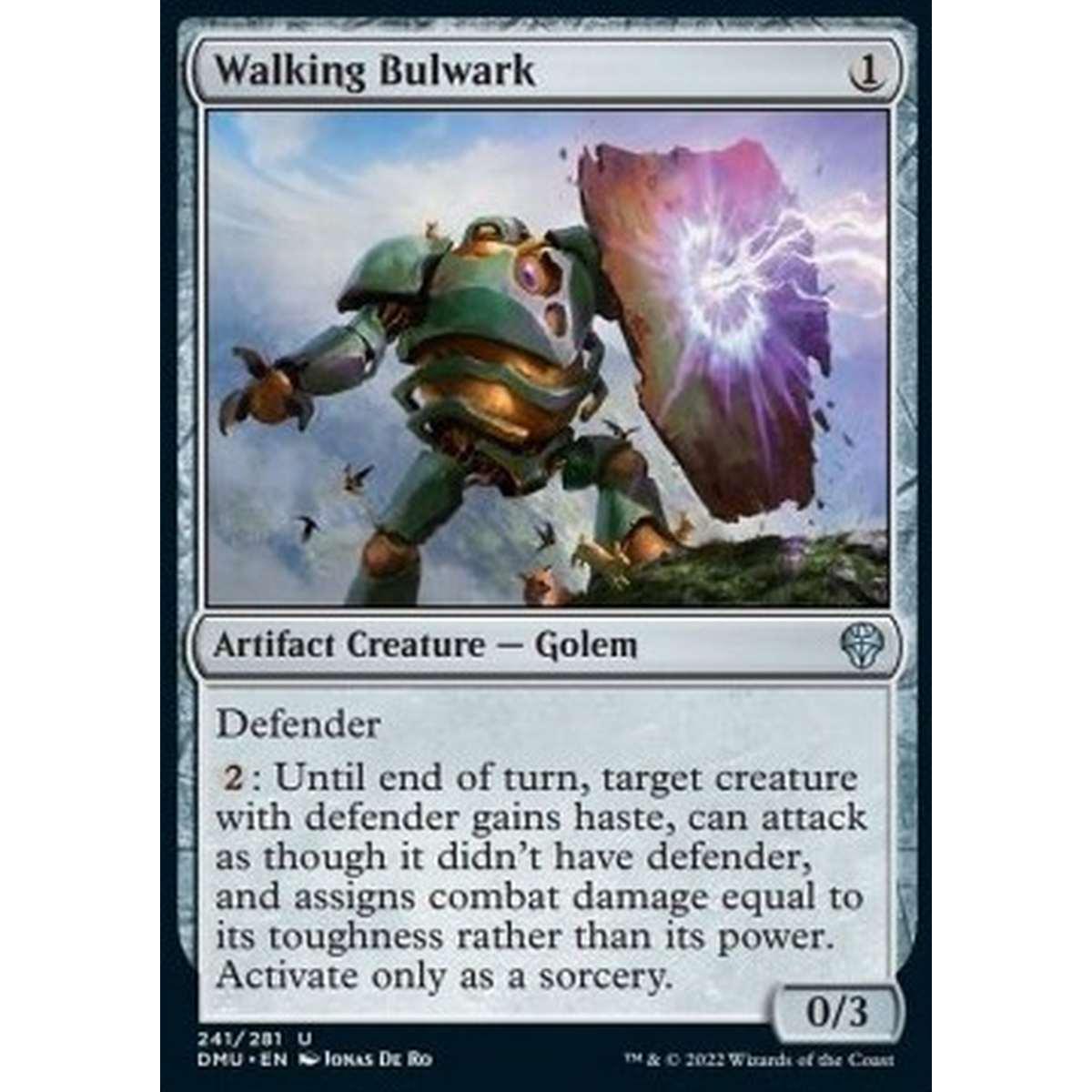 Walking Bulwark - Walking Bulwark - [DMU] [NM] [Foil]