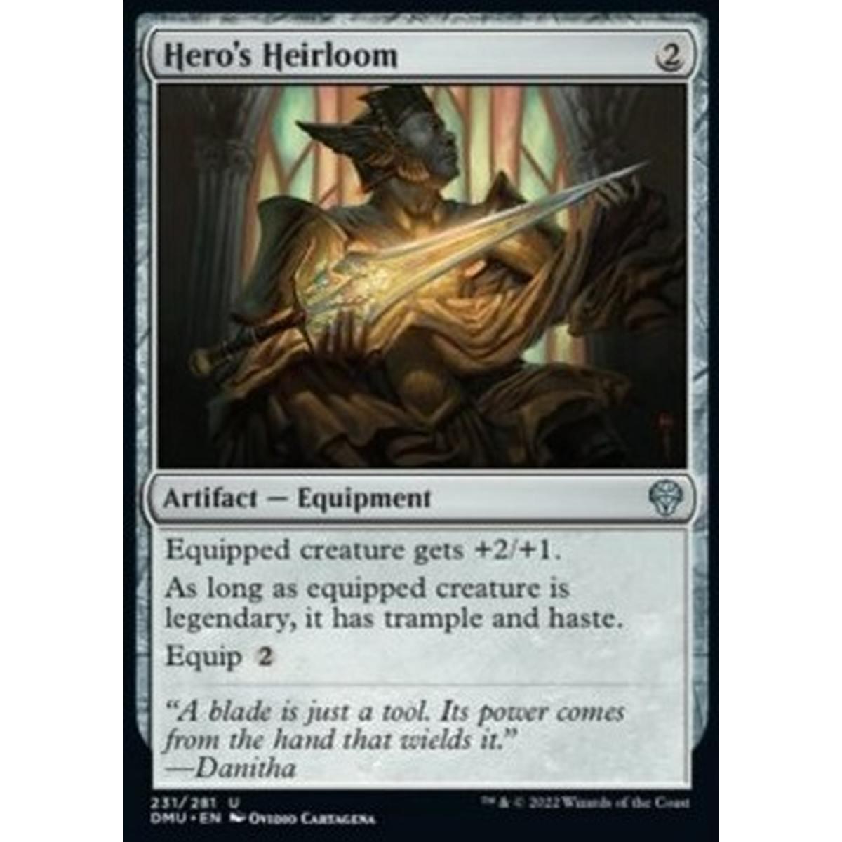 Hero's Heirloom - Hero's Heirloom - [DMU] [NM] [Foil]