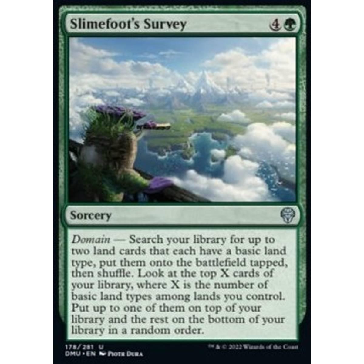 Slimefoot's Survey - Ricognizione di Piedemoccio - [DMU] [NM] [Foil]