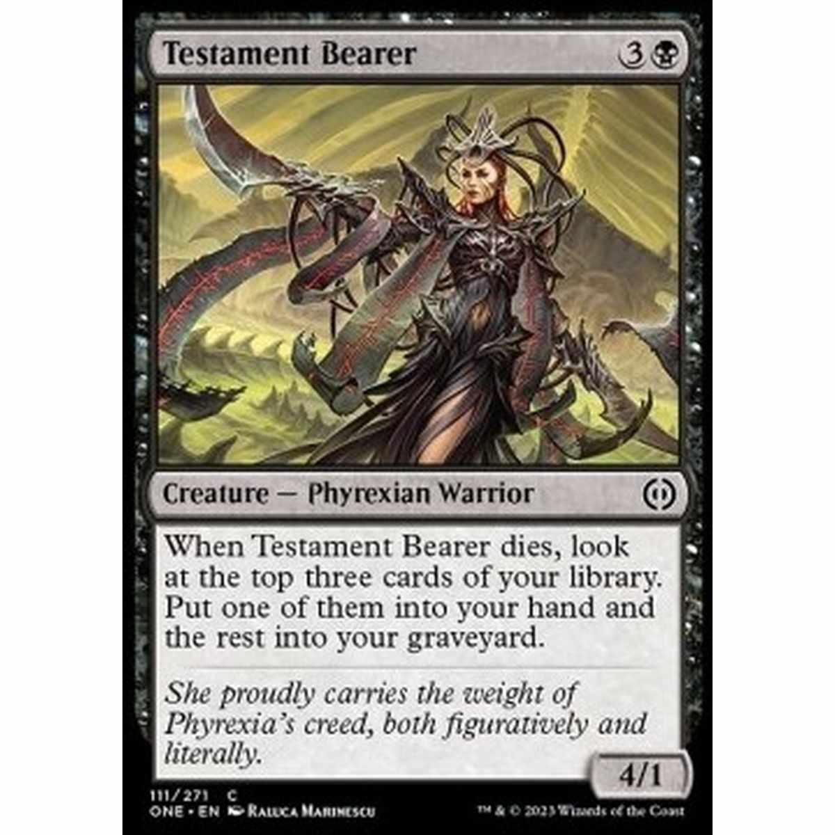 Testament Bearer - Testament Bearer - [ONE] [NM]