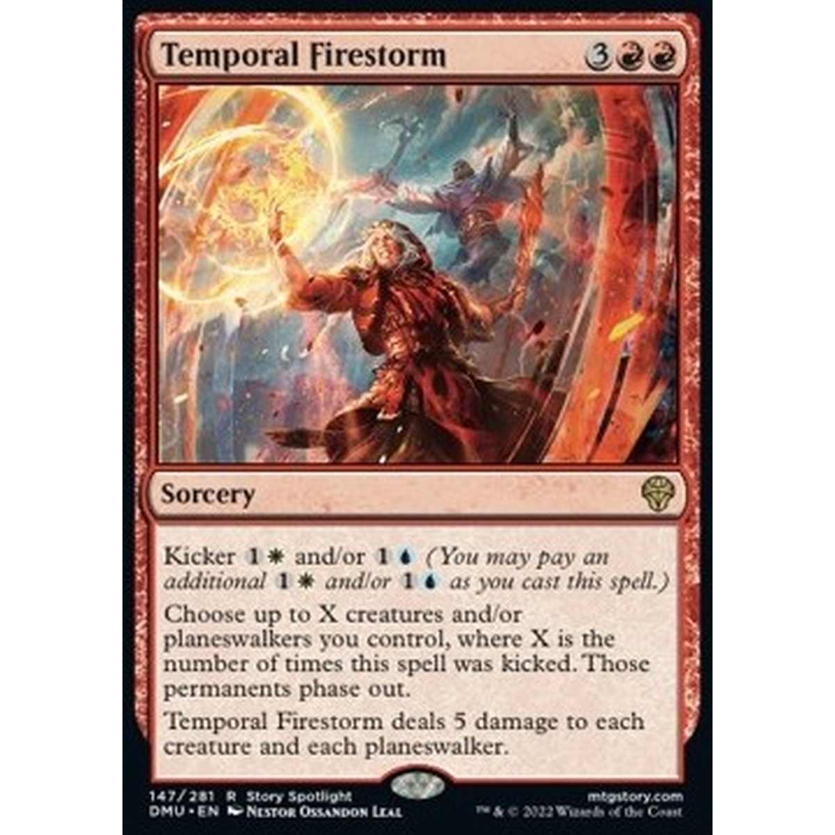 Temporal Firestorm - Tempesta di Fuoco Temporale - [DMU] [NM]
