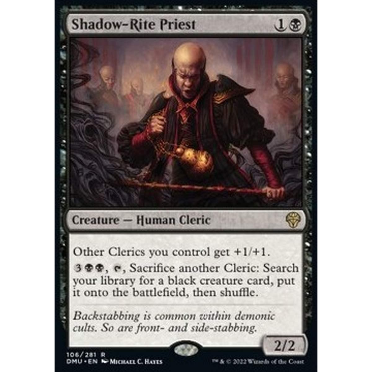 Shadow-Rite Priest - Shadow-Rite Priest - [DMU] [NM]