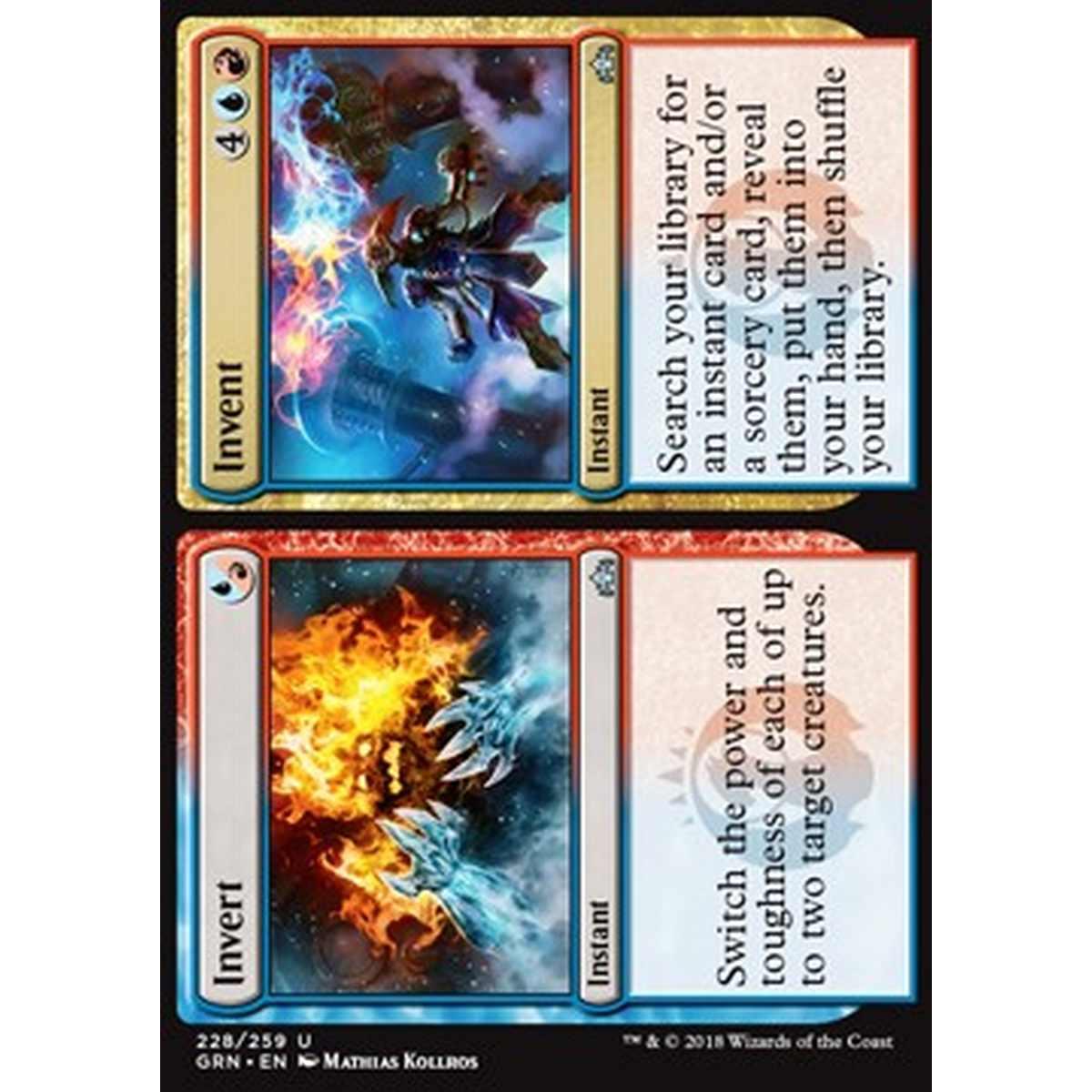 Invert // Invent - Invertire // Inventare - [GRN] [NM] [Foil]