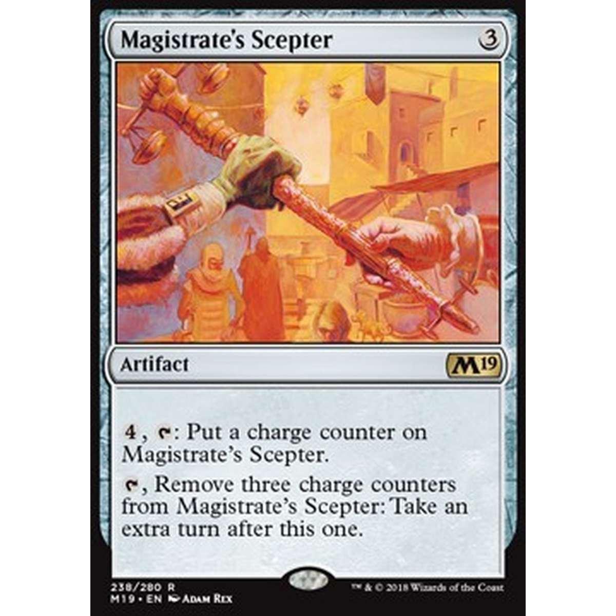 Magistrate's Scepter - Scettro del Magistrato - [M19] [NM]