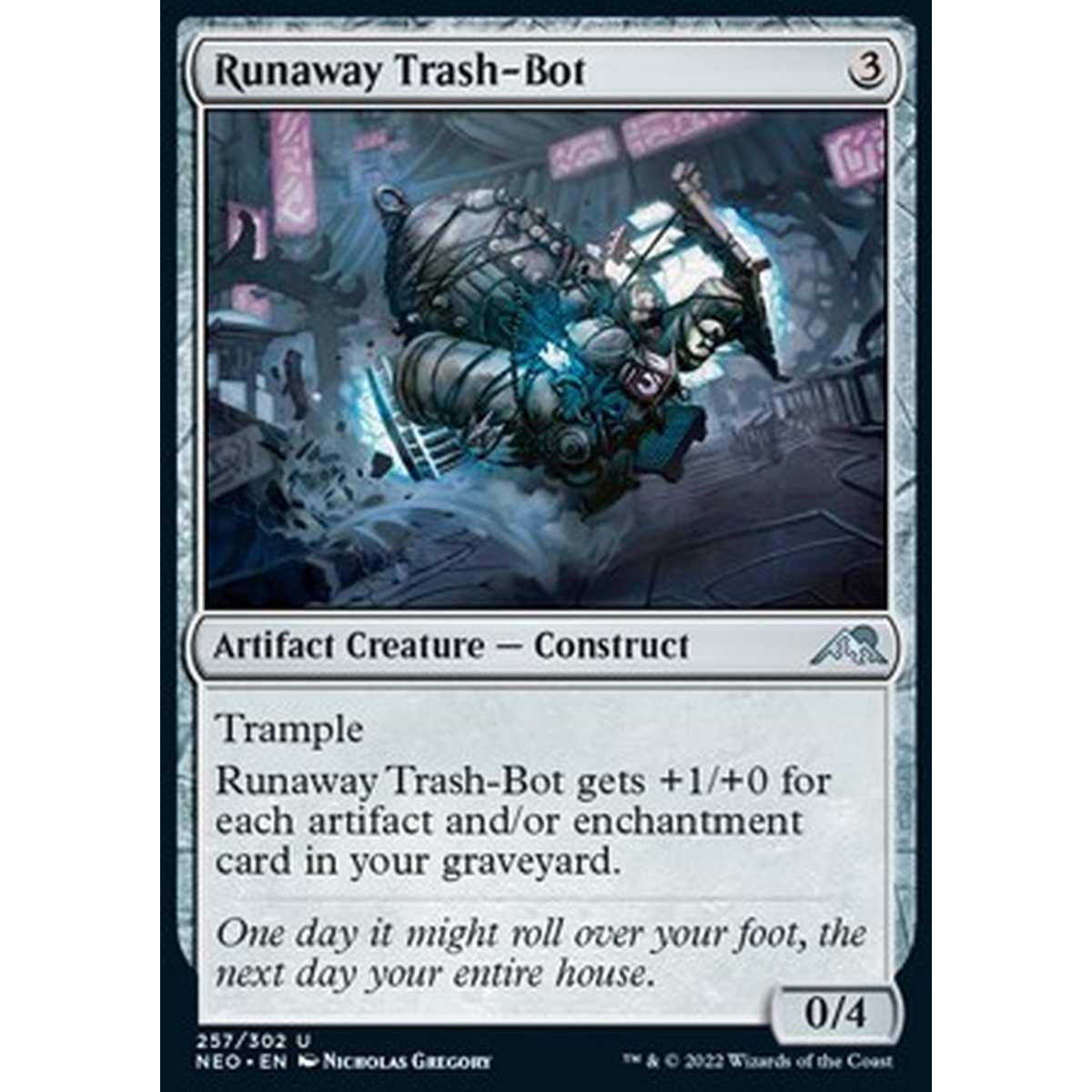 Runaway Trash-Bot - Runaway Trash-Bot - [NEO] [NM] [Foil]