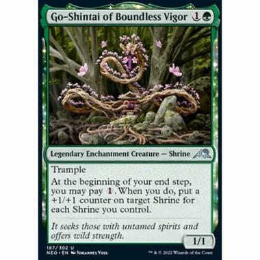 Go-Shintai of Boundless Vigor - Go-Shintai of Boundless Vigor - [NEO] [NM] [Foil]