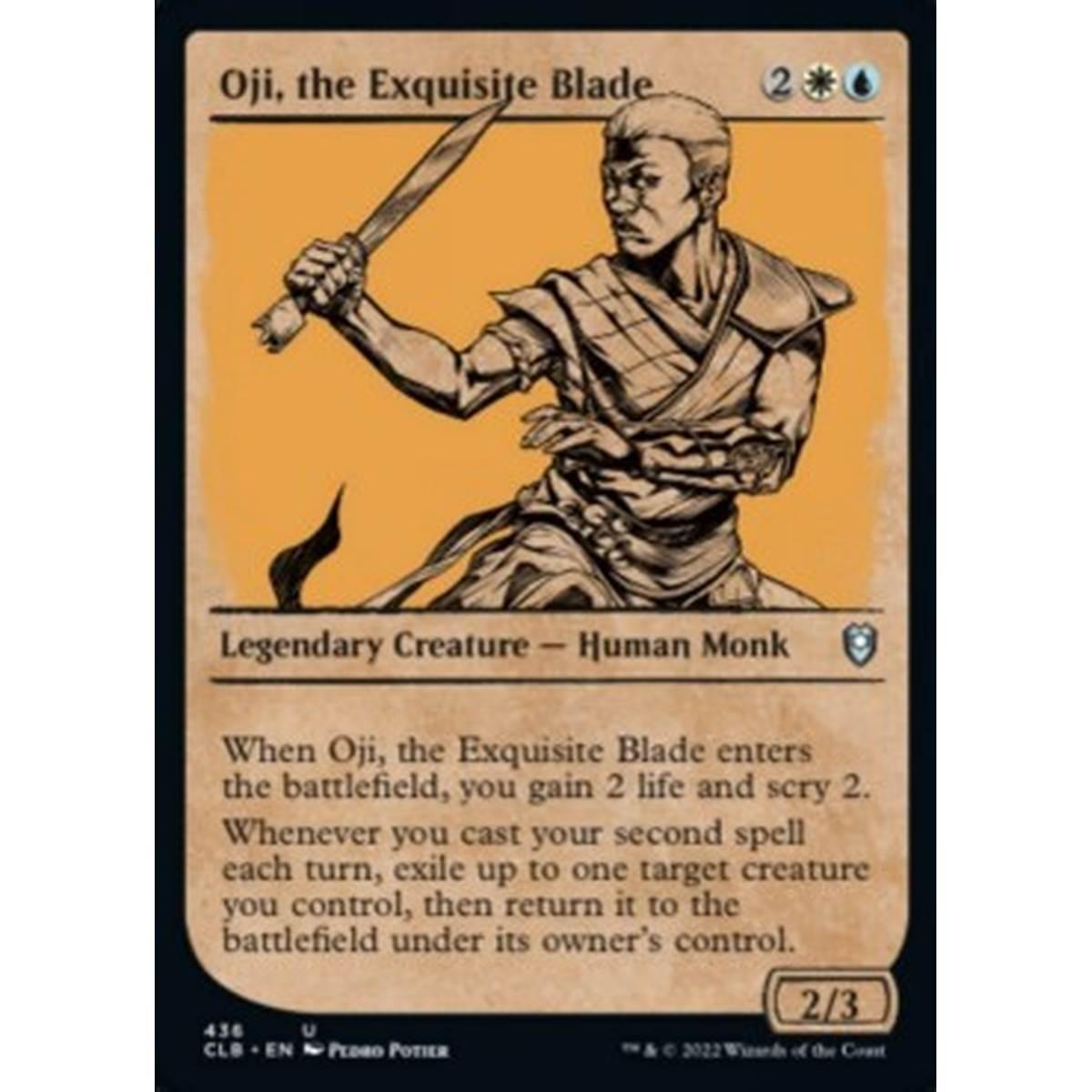 Oji, the Exquisite Blade (V.2) - Oji, the Exquisite Blade (V.2) - [XCLB] [NM] [Foil]