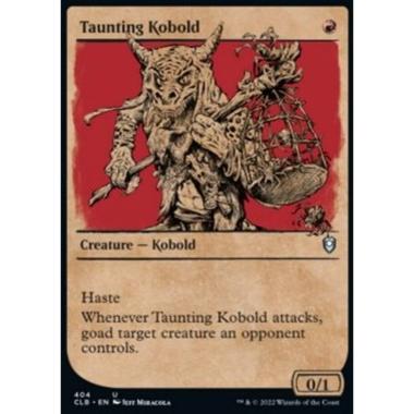 Taunting Kobold (V.2) - Taunting Kobold (V.2) - [XCLB] [NM] [Foil]