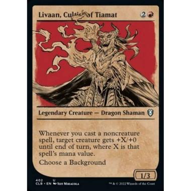 Livaan, Cultist of Tiamat (V.2) - Livaan, Cultist of Tiamat (V.2) - [XCLB] [NM] [Foil]