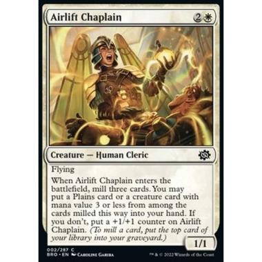 Airlift Chaplain - Cappellana Aerea - [BRO] [NM]