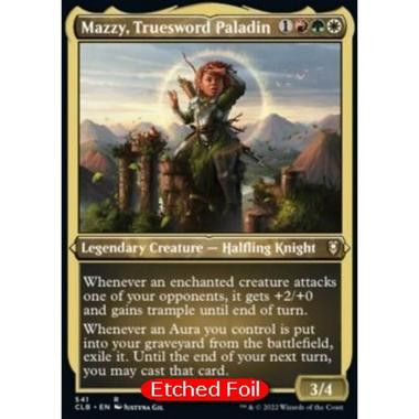 Mazzy, Truesword Paladin (V.1) - Mazzy, Paladina Rettaspada (V.1) - [XCLB] [NM] [Foil]