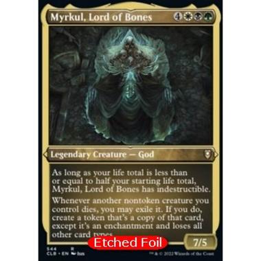 Myrkul, Lord of Bones (V.1) - Myrkul, Lord of Bones (V.1) - [XCLB] [NM] [Foil]