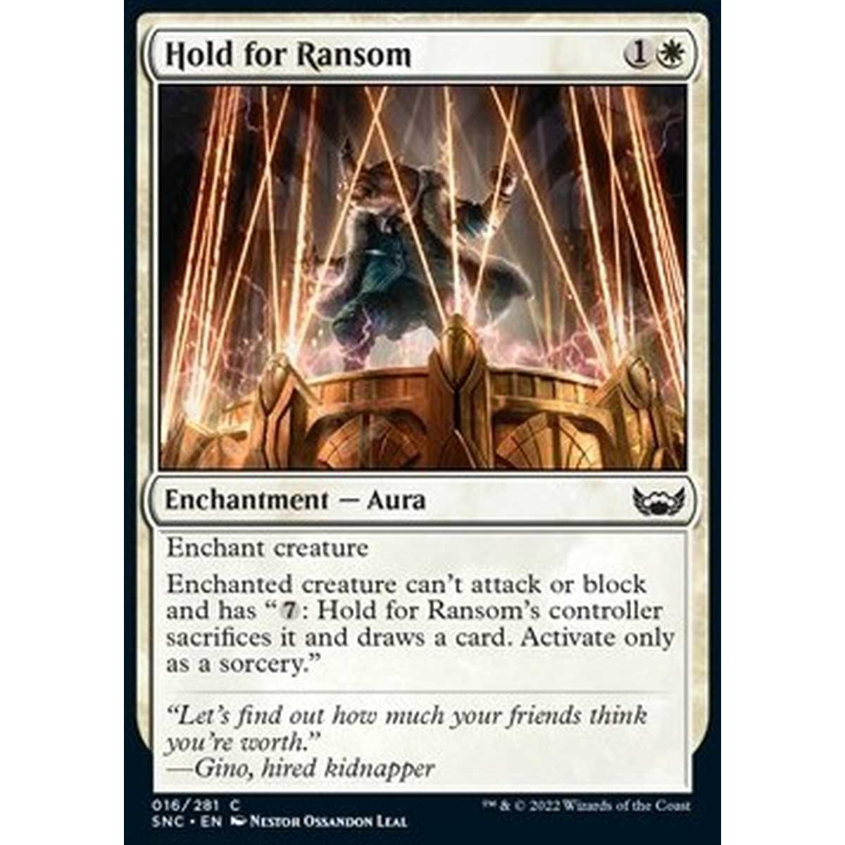Hold for Ransom - Tenere in Ostaggio - [SNC] [NM]
