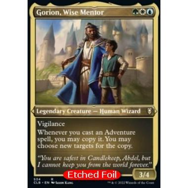 Gorion, Wise Mentor (V.1) - Gorion, Wise Mentor (V.1) - [XCLB] [NM] [Foil]