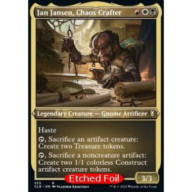 Jan Jansen, Chaos Crafter (V.1) - Jan Jansen, Chaos Crafter (V.1) - [XCLB] [NM] [Foil]