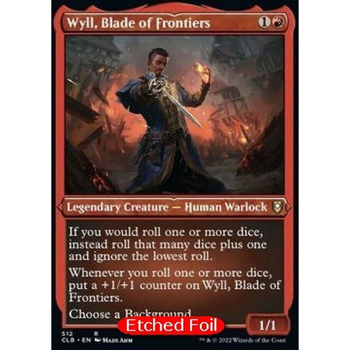 Wyll, Blade of Frontiers (V.1) - Wyll, Blade of Frontiers (V.1) - [XCLB] [NM] [Foil]