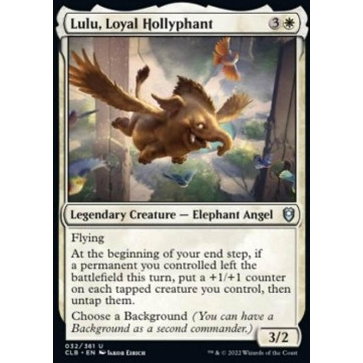Lulu, Loyal Hollyphant - Lulu, Loyal Hollyphant - [CLB] [NM] [Foil]