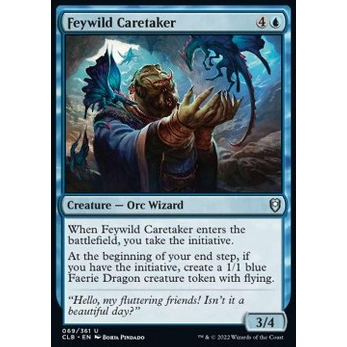 Feywild Caretaker - Feywild Caretaker - [CLB] [NM] [Foil]