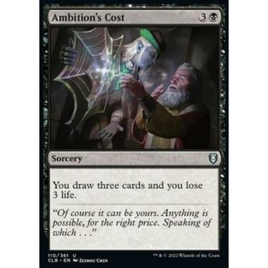 Ambition's Cost - Ambition's Cost - [CLB] [NM] [Foil]
