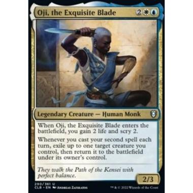 Oji, the Exquisite Blade - Oji, the Exquisite Blade - [CLB] [NM] [Foil]