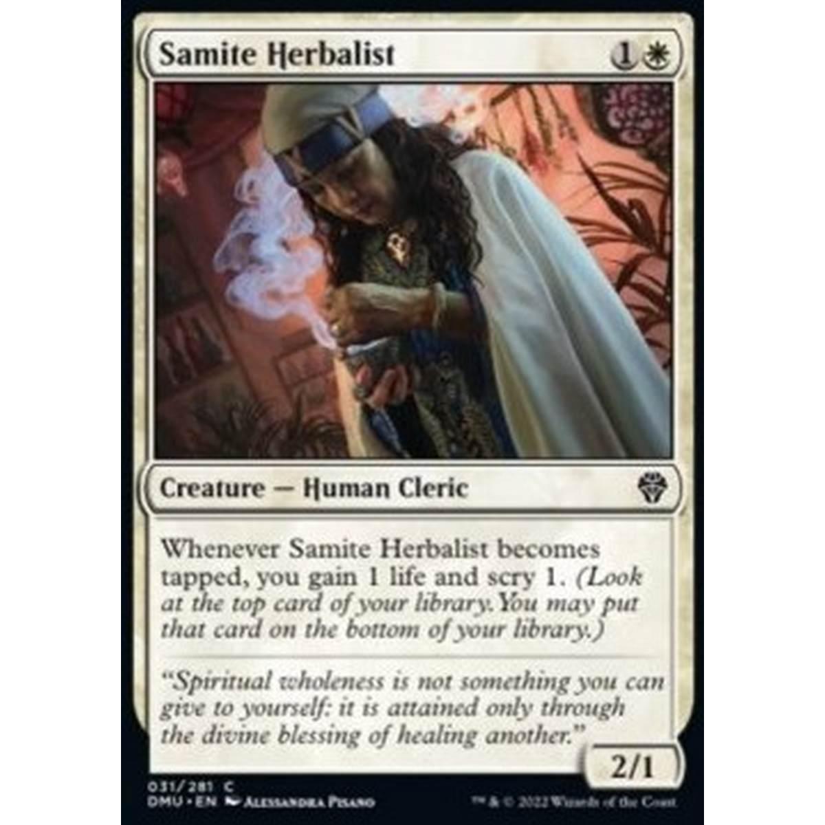 Samite Herbalist - Erborista Samita - [DMU] [NM]