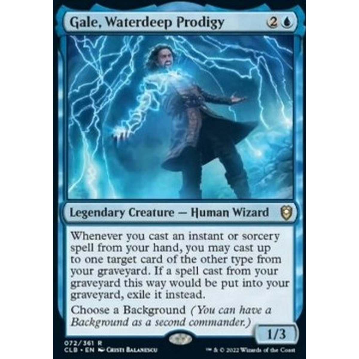 Gale, Waterdeep Prodigy - Gale, Prodigio di Waterdeep - [CLB] [NM]