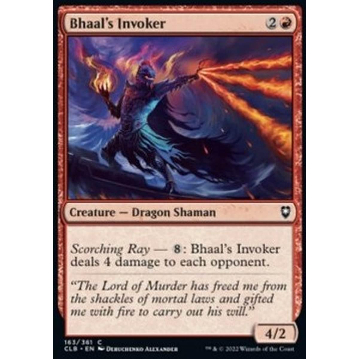 Bhaal's Invoker - Invocatore di Bhaal - [CLB] [NM] [Foil]