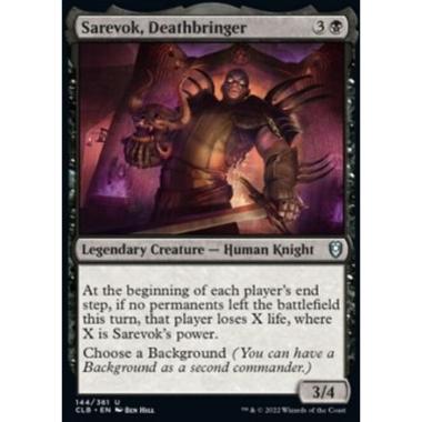 Sarevok, Deathbringer - Sarevok, Latore di Morte - [CLB] [NM] [Foil]