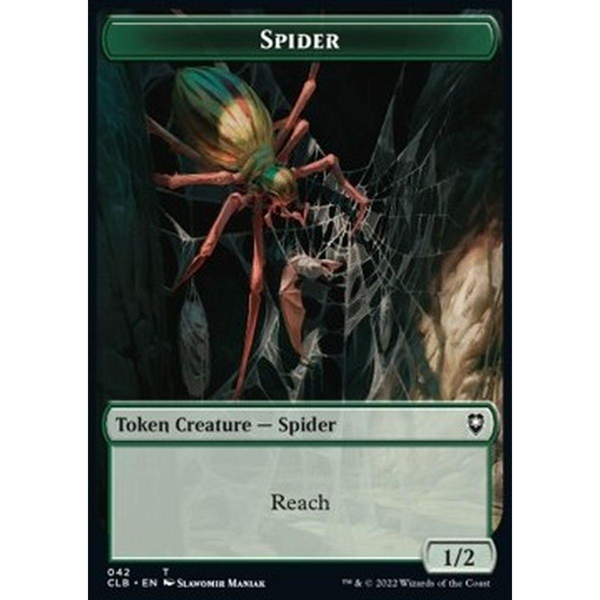 Spider Token (G 1/2) // Insect Token (G 1/1 Flying, Deathtouch) - Spider Token (G 1/2) // Insect Token (G 1/1 Flying, Deathtouch) - [XCLB] [NM]