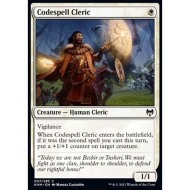 Codespell Cleric - Chierico del Magicodice - [KHM] [NM]