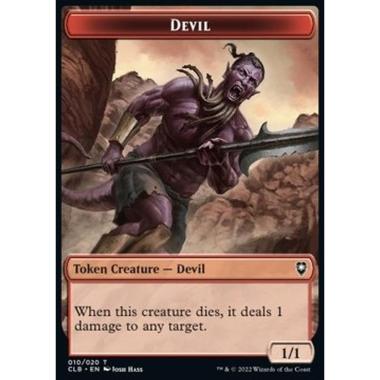 Devil Token (Red 1/1) - Devil Token (Red 1/1) - [XCLB] [NM]