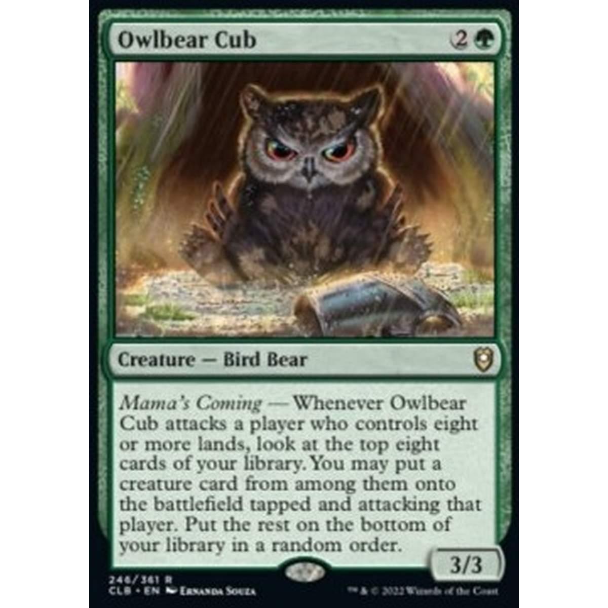Owlbear Cub - Owlbear Cub - [CLB] [NM]