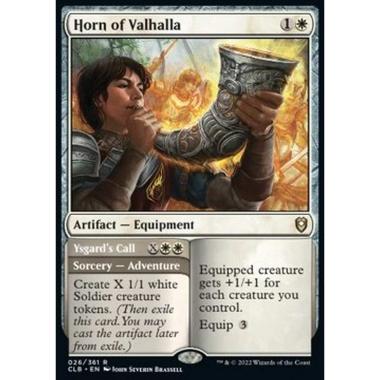 Horn of Valhalla // Ysgard's Call - Horn of Valhalla // Ysgard's Call - [CLB] [NM]
