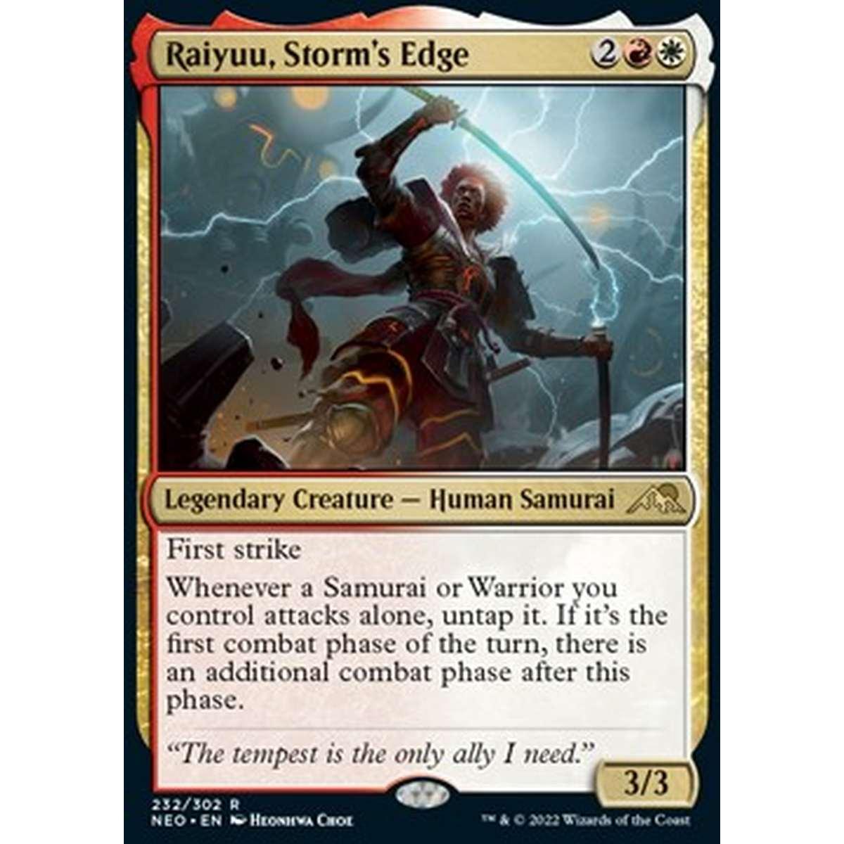 Raiyuu, Storm's Edge - Raiyuu, Storm's Edge - [NEO] [NM]