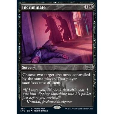 Incriminate - Incriminare - [PSNC] [NM]