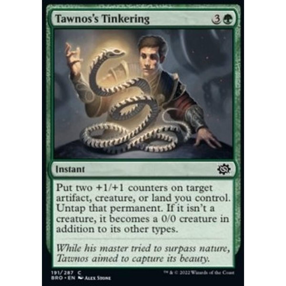 Tawnos's Tinkering - Fabbricazione di Tawnos - [BRO] [NM]