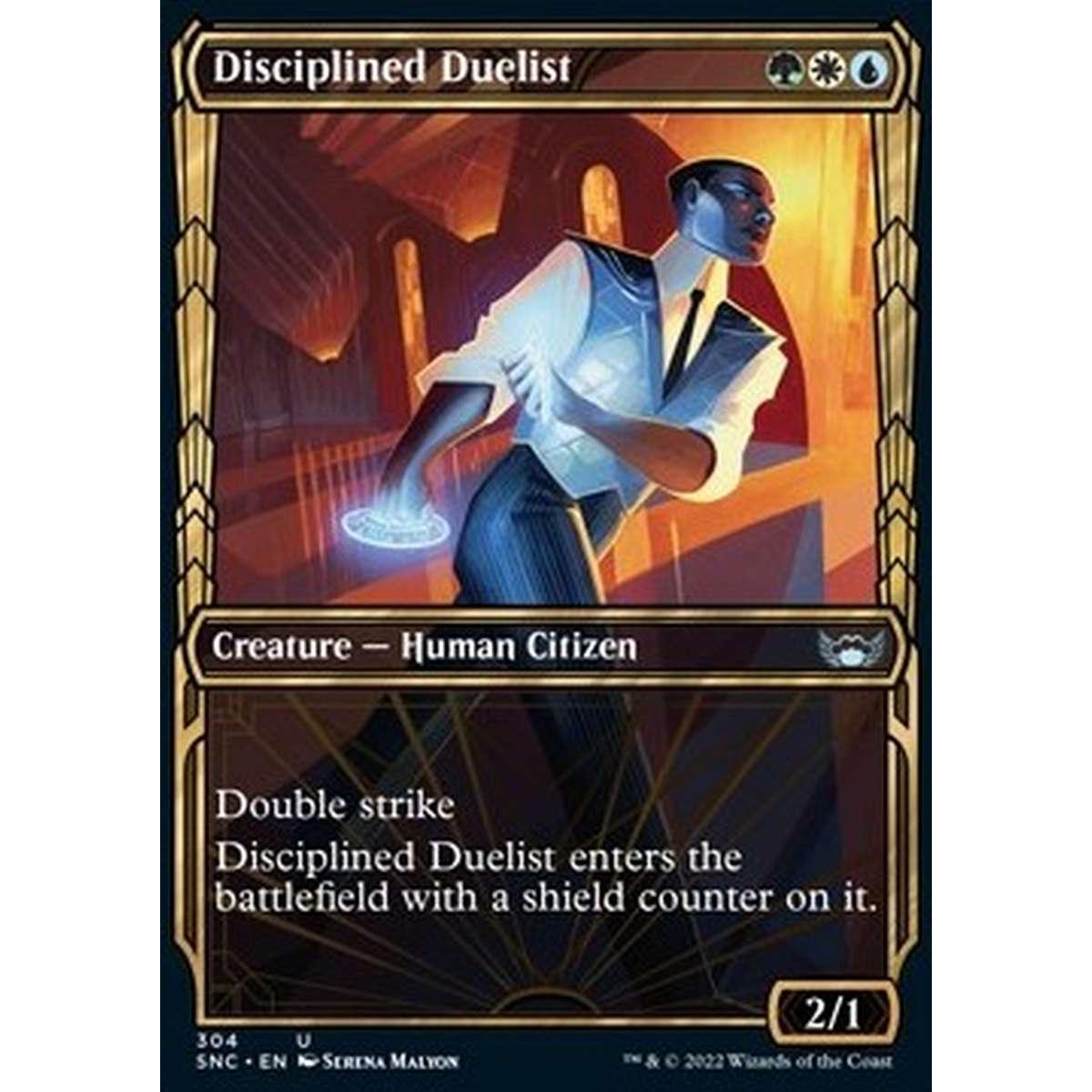 Disciplined Duelist (V.1) - Duellante Disciplinato (V.1) - [XSNC] [NM] [Foil]