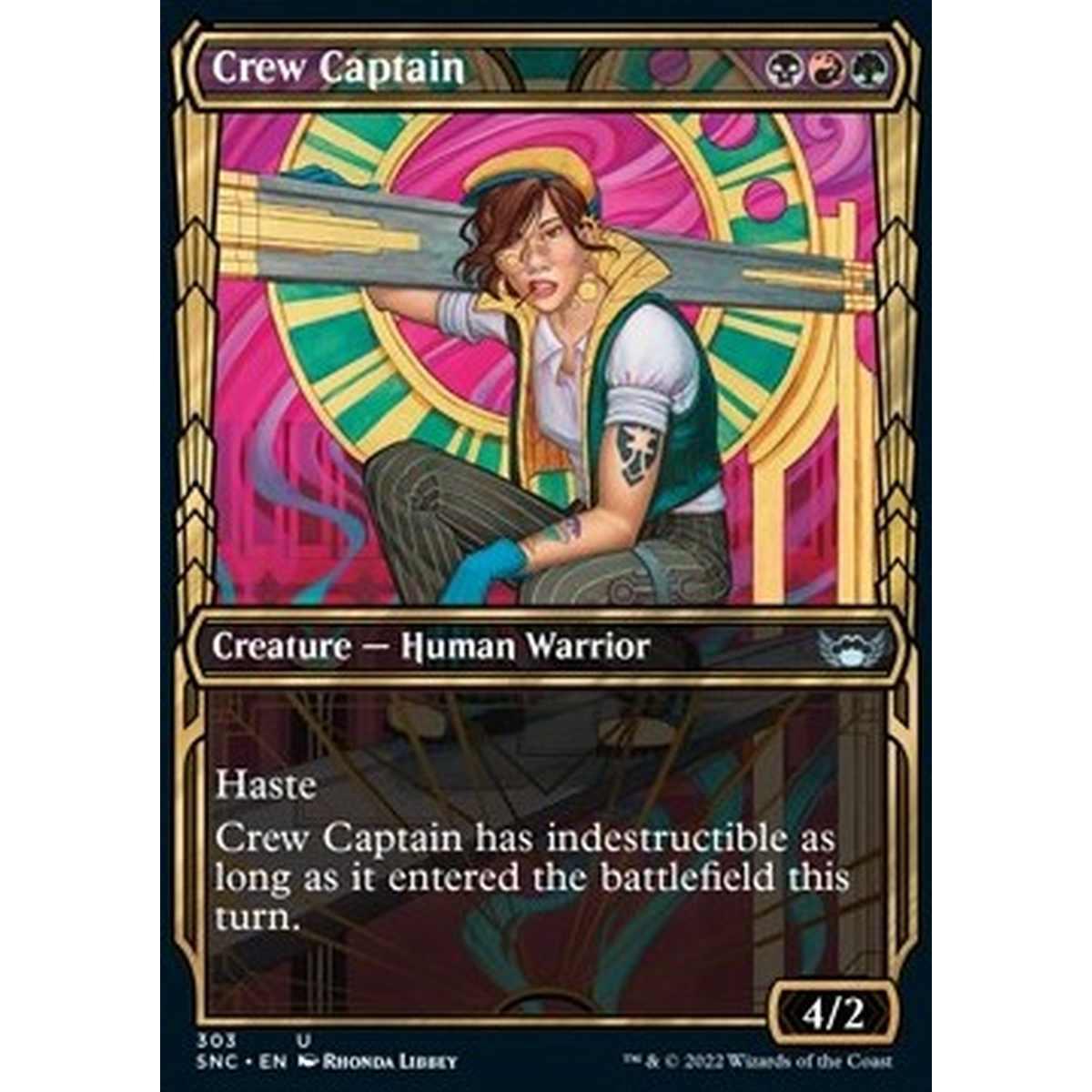 Crew Captain (V.1) - Capitana dei Manovali (V.1) - [XSNC] [NM] [Foil]