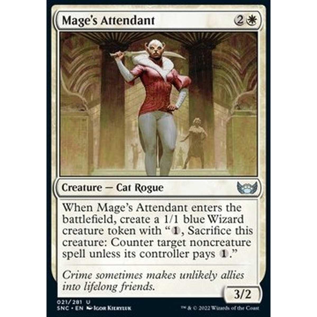Mage's Attendant - Attendente della Maga - [SNC] [NM] [Foil]