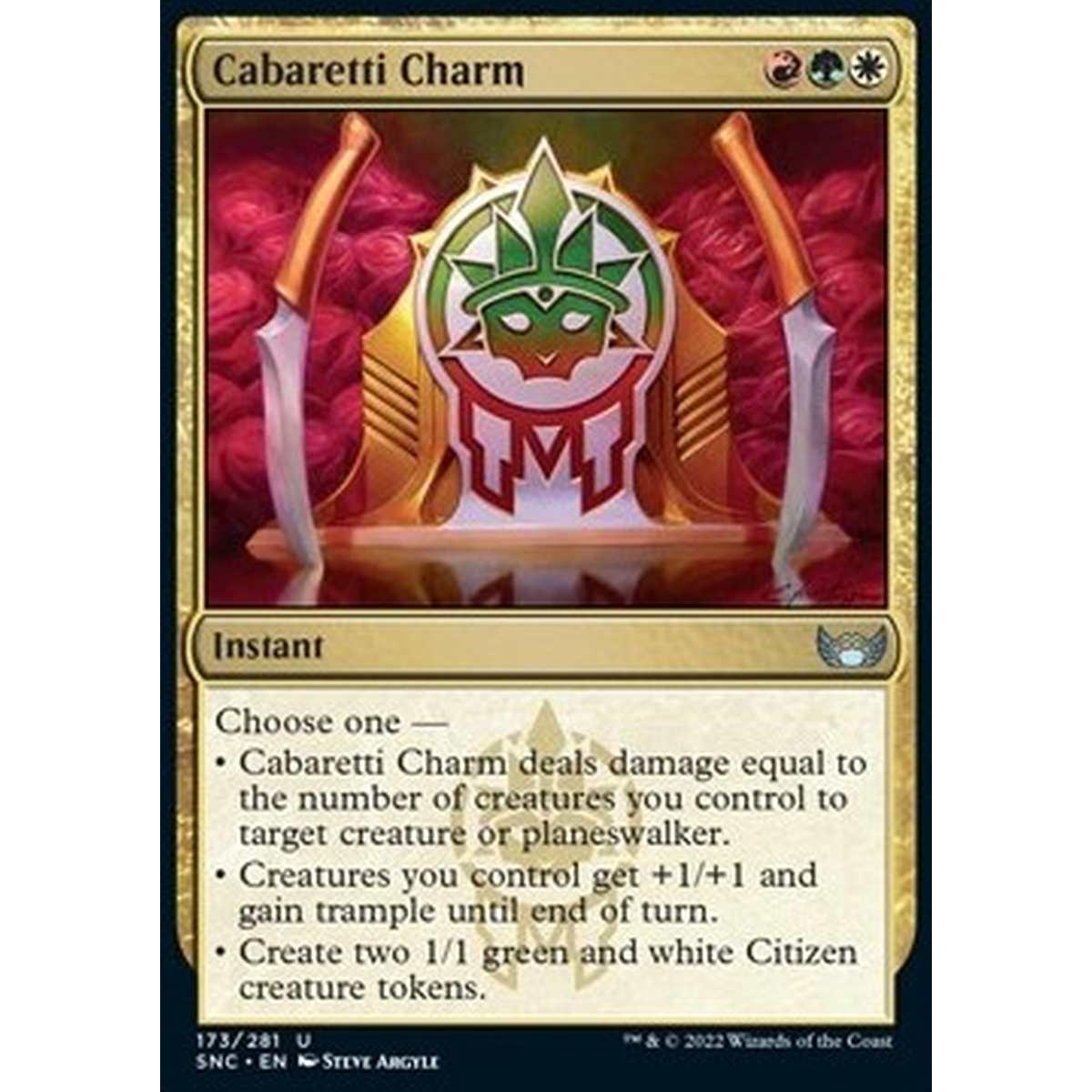 Cabaretti Charm - Talismano dei Cabaretti - [SNC] [NM] [Foil]