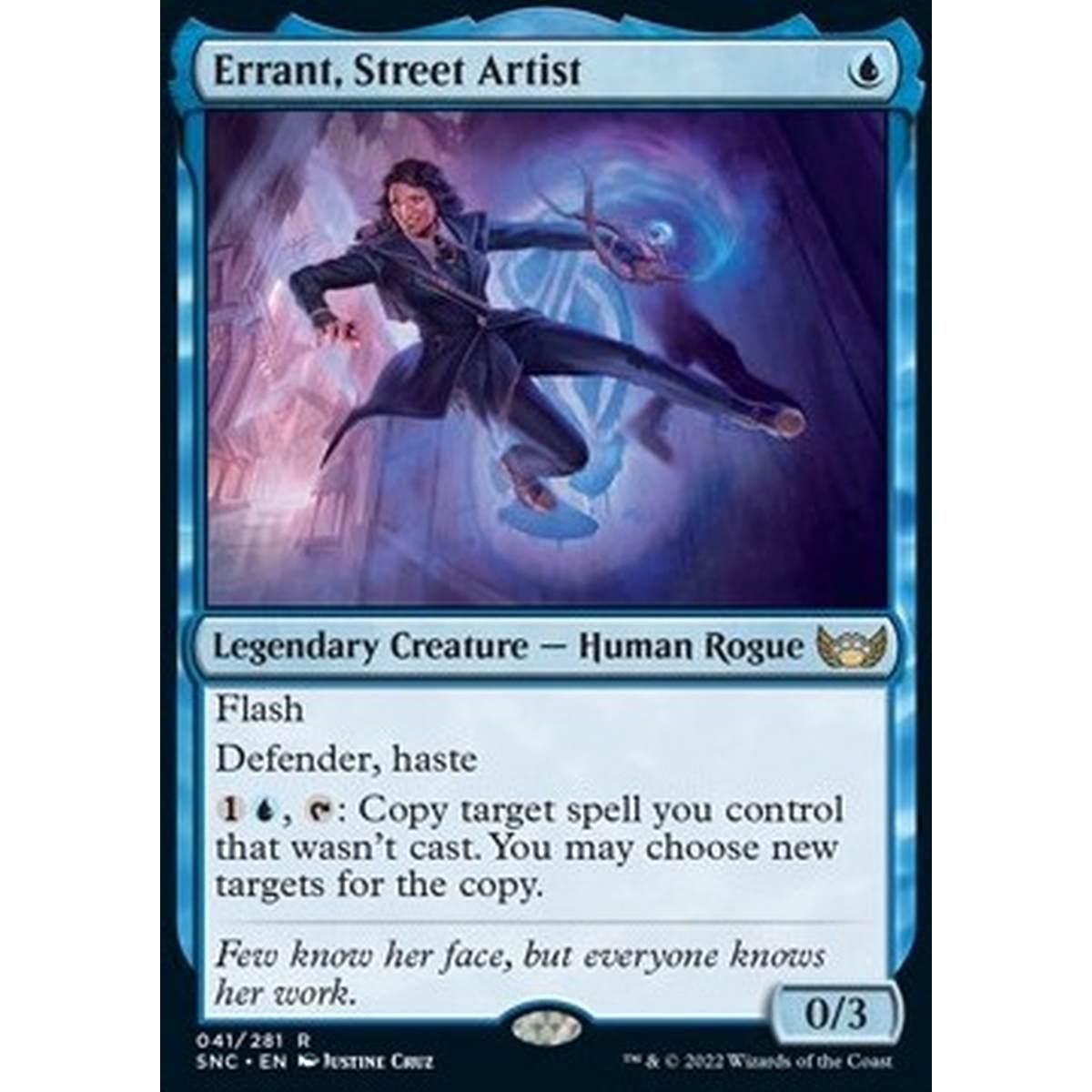 Errant, Street Artist - Errante, Artista di Strada - [SNC] [NM]