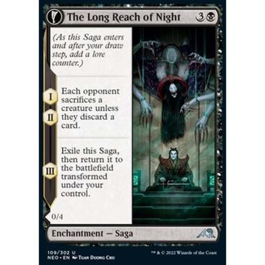 The Long Reach of Night // Animus of Night's Reach - The Long Reach of Night // Animus of Night's Reach - [NEO] [NM] [Foil]