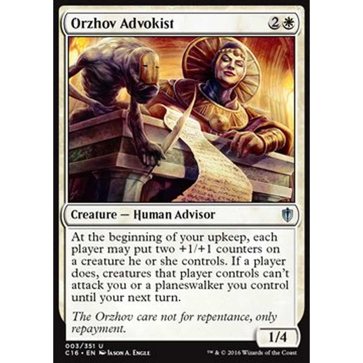 Orzhov Advokist - Orzhov Advokist - [C16] [NM]