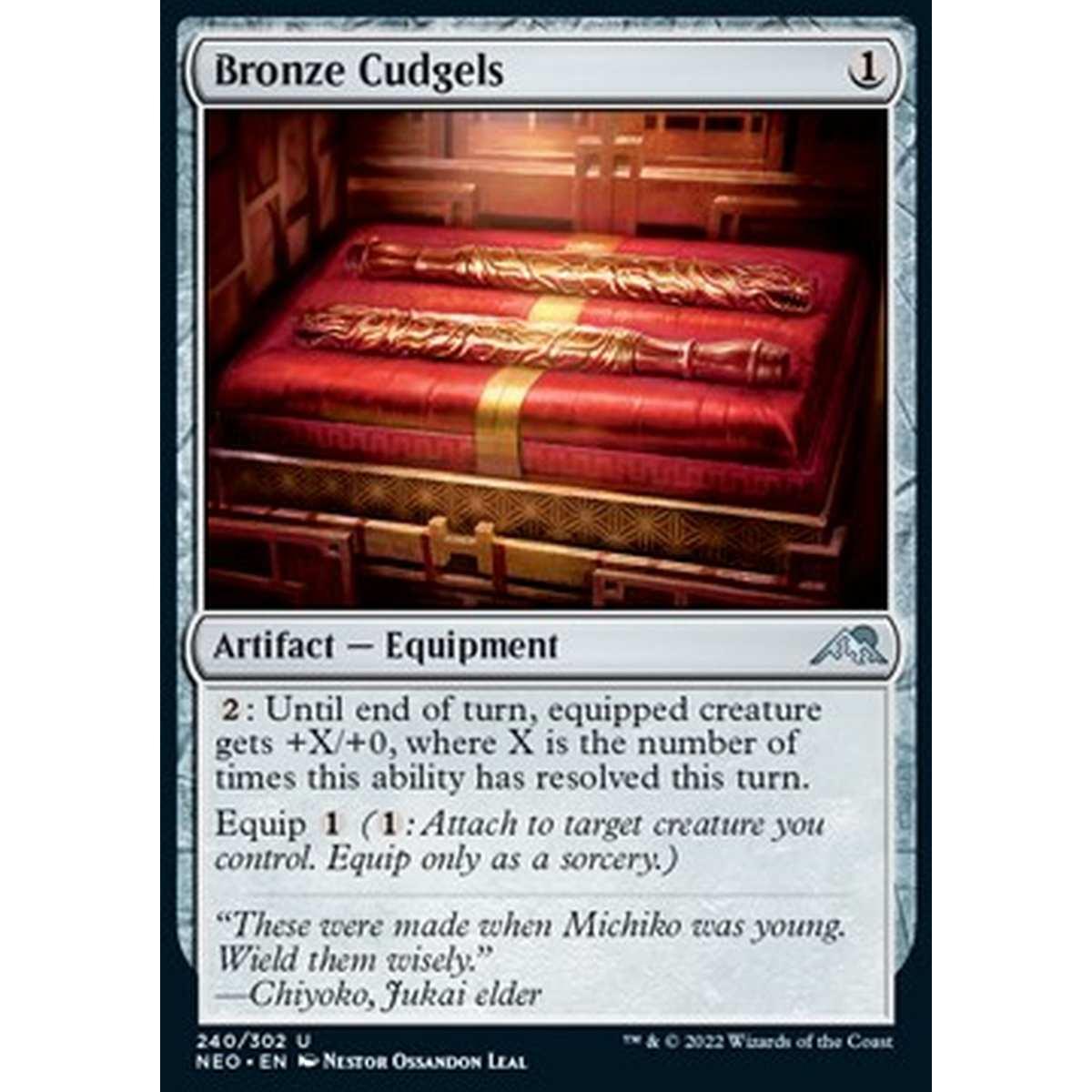 Bronze Cudgels - Randelli di Bronzo - [NEO] [NM] [Foil]
