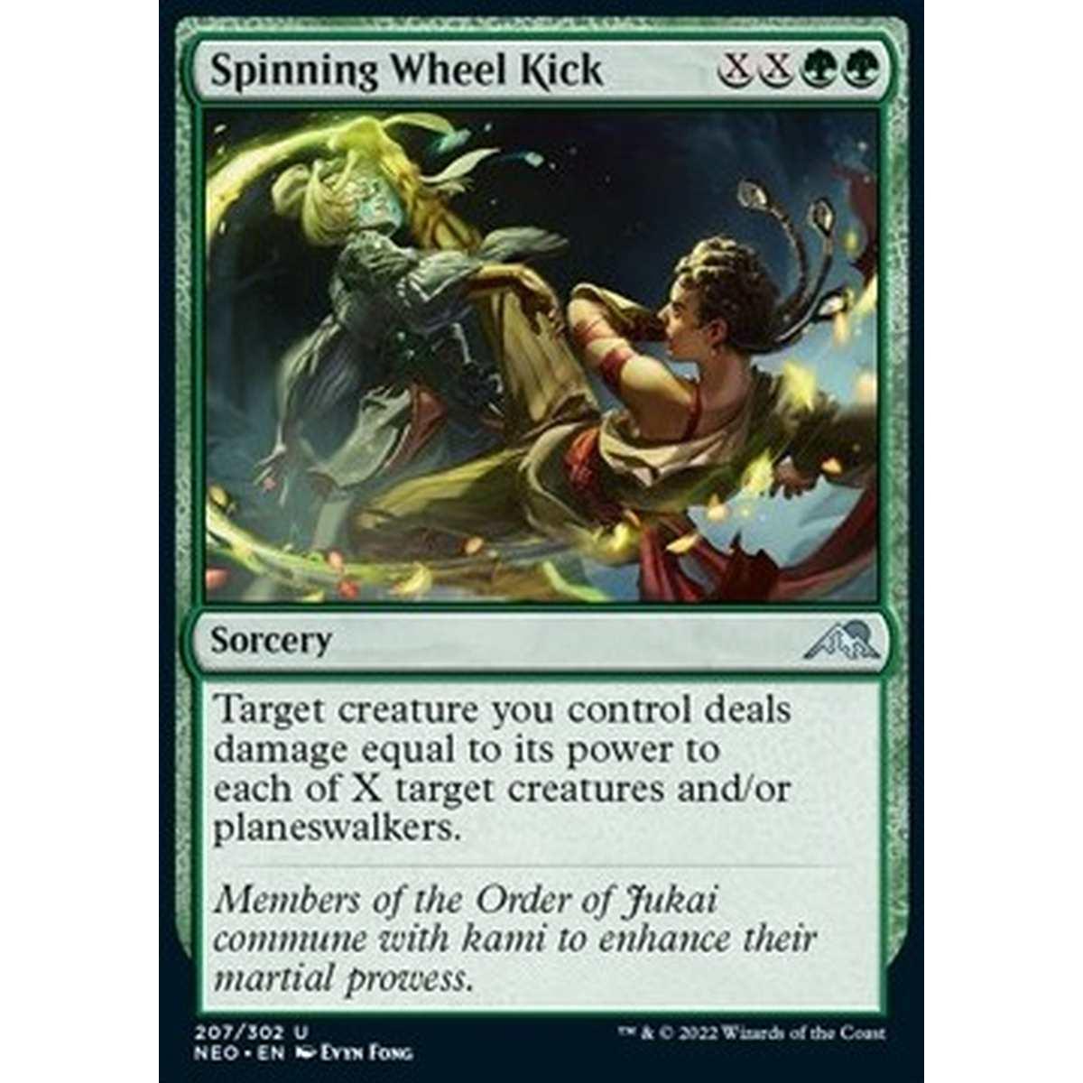 Spinning Wheel Kick - Calcio Rotante - [NEO] [NM] [Foil]