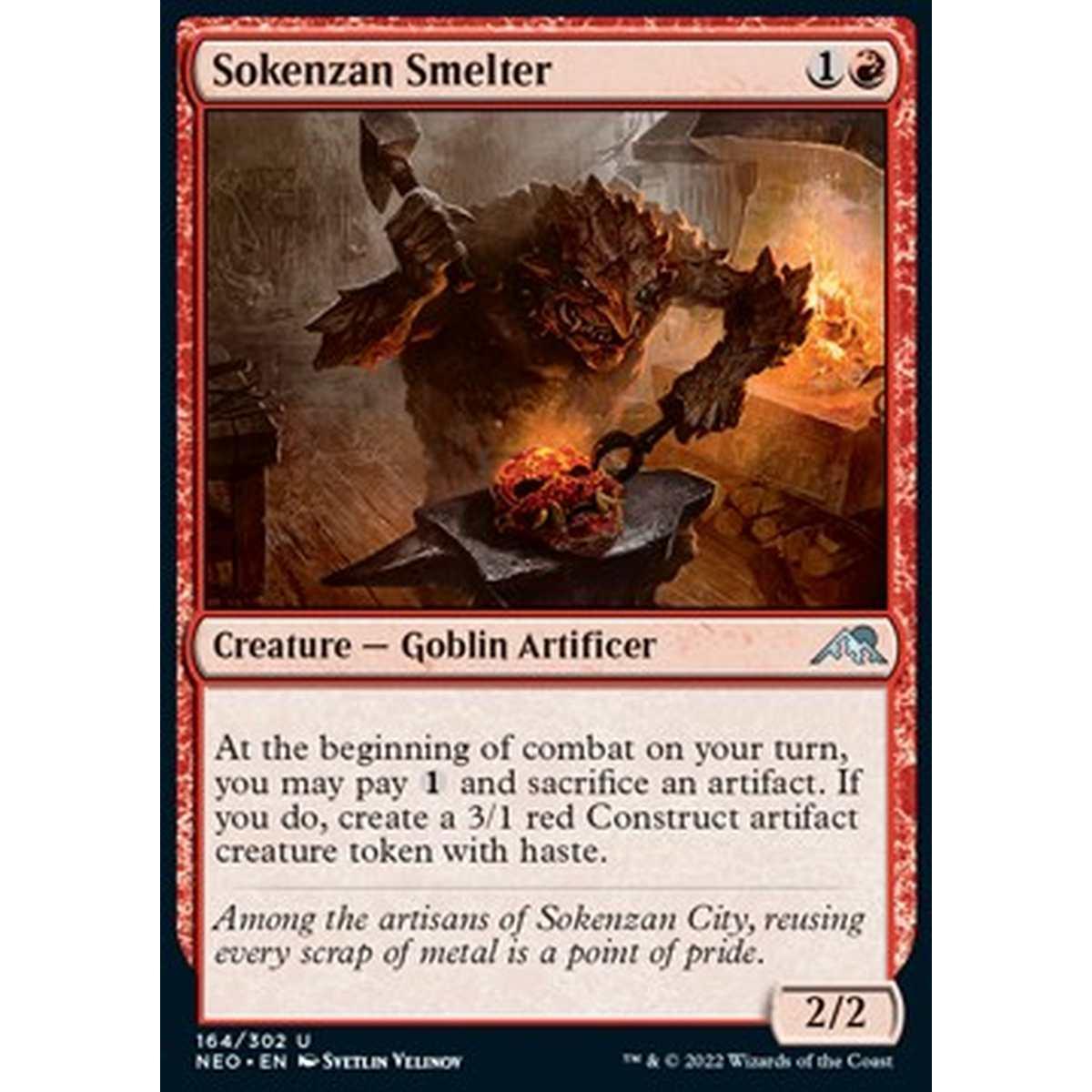 Sokenzan Smelter - Forgiatore di Sokenzan - [NEO] [NM] [Foil]